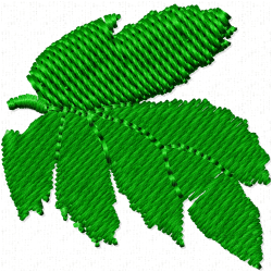 Flowers And Tree Embroidery Design 10
